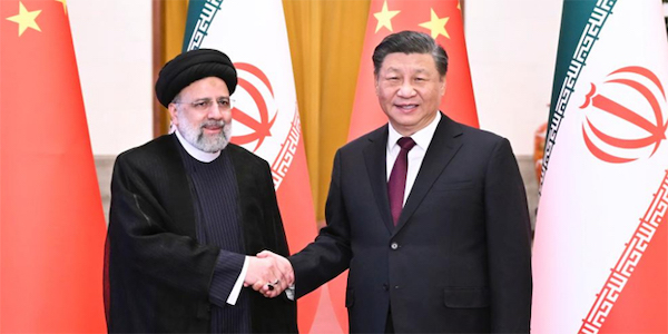 Gute Freunde: Irans Präsident Ebrahim Raissi und Chinas Staatschef Xi Jinping