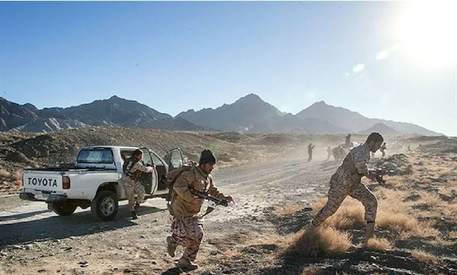 Angehörige der Grenztruppen der Islamischen Republik - Foto: ettelaat.com