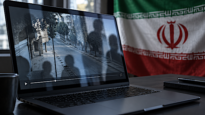 Symbolisches Bild für die Aktion des Mossad in Iran