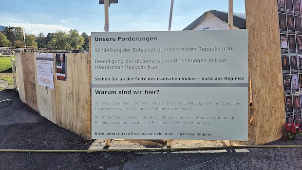 Forderungsliste der Streikenden - Foto: Yasmin Khalifa